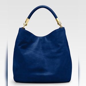 •SOLD• Authentic YSL Navy Blue Hobo Bag